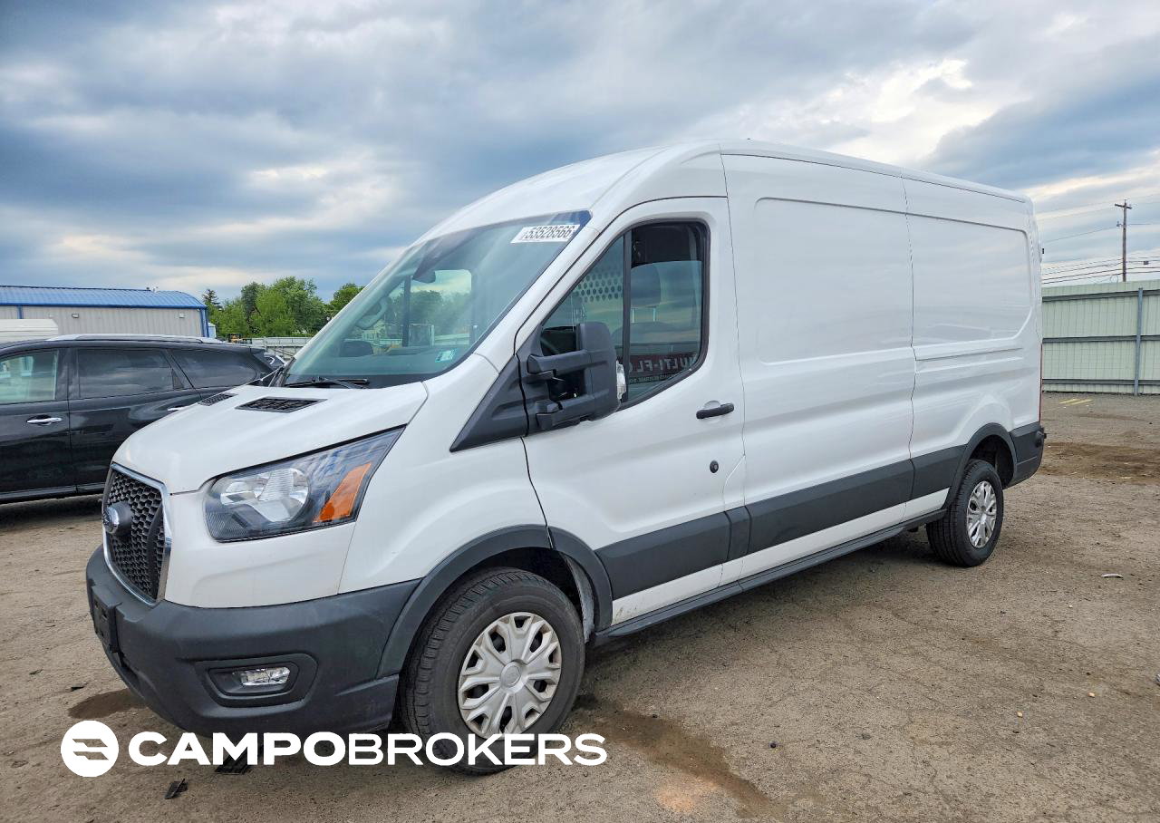 2024 Ford Transit 250 Delivery Van, daño Lateral, Copart lote 53528566