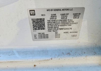 2024 Chevrolet Silverado K2500 Heavy Duty, Front End damage, Copart lot 57854816, photo 12 of 12