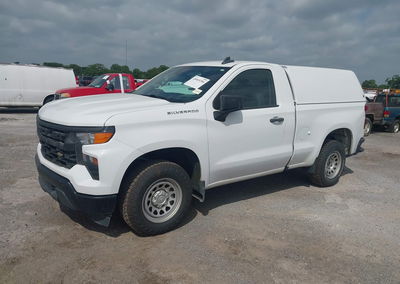 2023 Chevrolet Silverado 1500 2wd  Standard Bed Wt, uszkodzenie: Tył, Iaai lot 45069280, zdjęcie 2 z 16