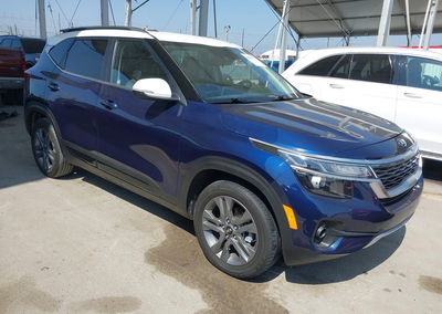 2021 Kia Seltos S, daño Suspensión, Iaai lote 45085777