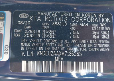 2021 Kia Seltos S, Suspension damage, Iaai lot 45085777, photo 9 of 17