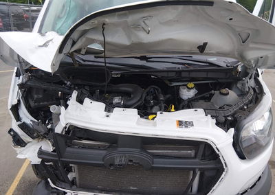 2023 Ford Transit-250, Right Front damage, Iaai lot 45191237, photo 10 of 16