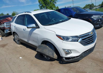 2021 Chevrolet Equinox Fwd Premier, daño Lateral derecho, Iaai lote 45436803