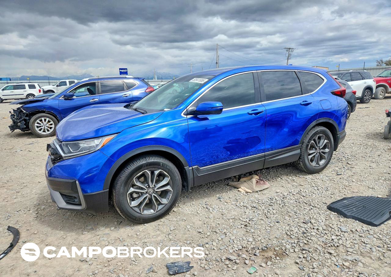 2021 Honda Cr-v Exl, uszkodzenie: Przód, Copart lot 53541886