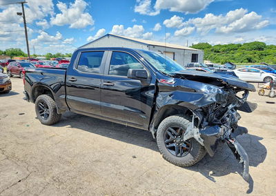 2021 Chevrolet Silverado K1500 Trail Boss Custom, uszkodzenie: Przód, Copart lot 57589906, zdjęcie 4 z 15
