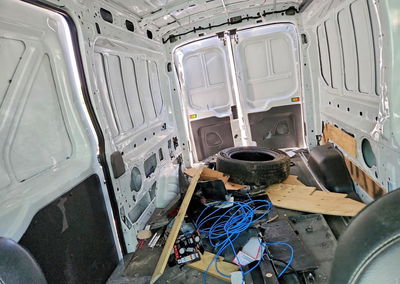 2023 Ford Transit 250 Delivery Van, daño Volcadura, Copart lote 55495106, foto 11 de 13