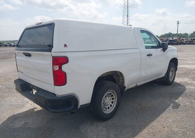 2023 Chevrolet Silverado 1500 2wd  Standard Bed Wt, uszkodzenie: Tył, Iaai lot 45069280, zdjęcie 4 z 16