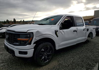 2025 Ford F150 Stx, daño Volcadura, Copart lote 76829755
