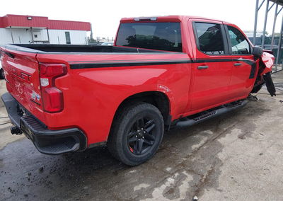 2020 Chevrolet Silverado 1500 4wd  Short Bed Custom Trail Boss, daño Frontal, Iaai lote 45297325, foto 4 de 16