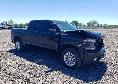 2022 Chevrolet Silverado Ltd K1500 Rst, daño Frontal, Copart lote 57166246, foto 4 de 12