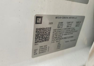 2021 Chevrolet Silverado K1500 Custom, uszkodzenie: Drobne wgniecenia/zarysowania, Copart lot 61363886, zdjęcie 12 z 12