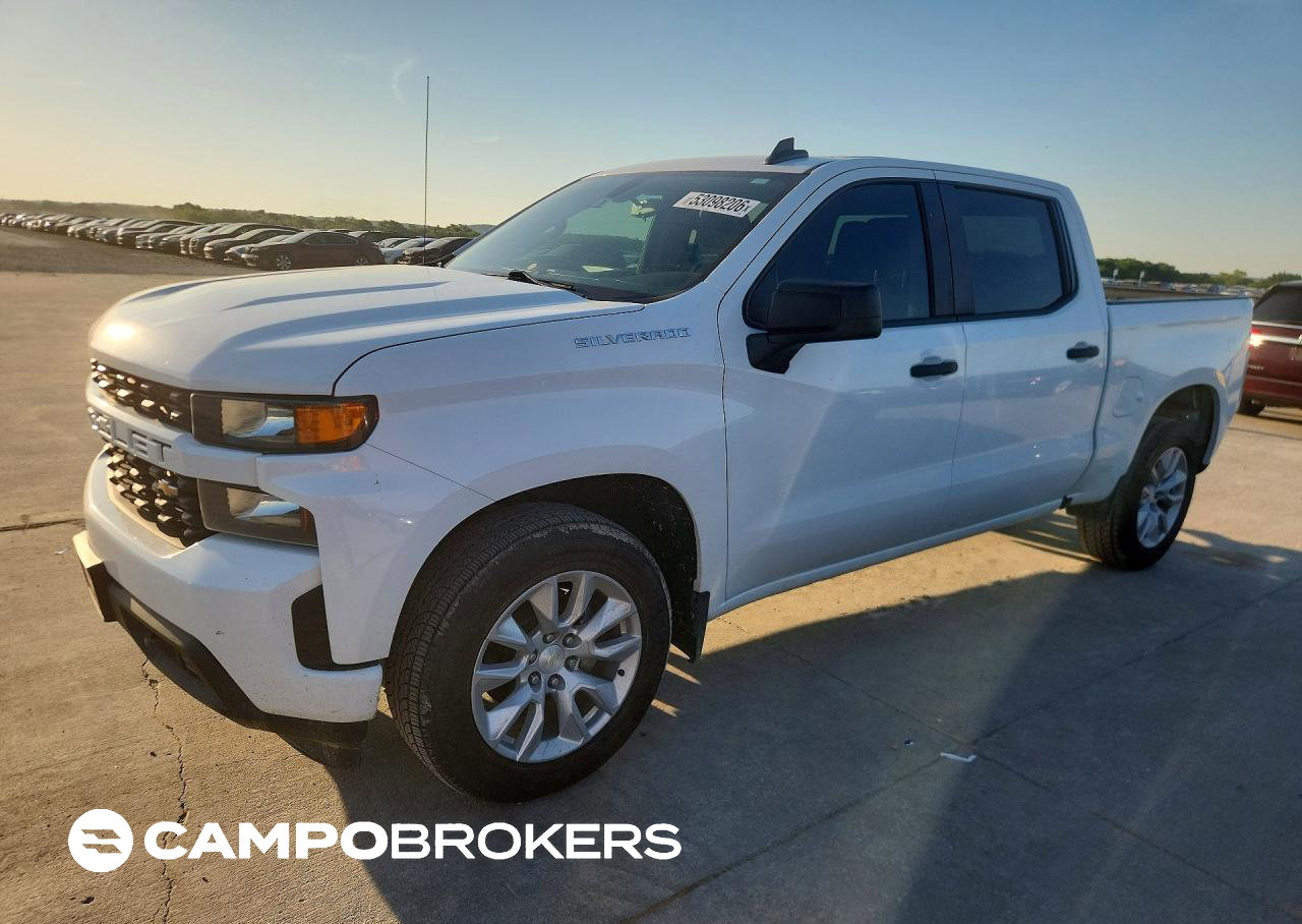 2021 Chevrolet Silverado C1500 Custom, uszkodzenie: Tył, Copart lot 53098206