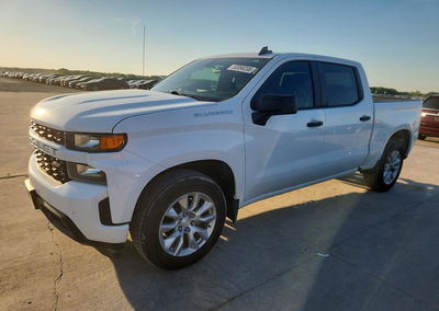 2021 Chevrolet Silverado C1500 Custom, пошкодження: Задня частина, Copart лот 53098206