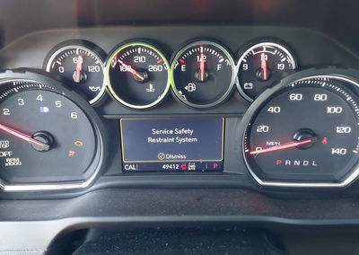 2022 Chevrolet Silverado 1500 Ltd 4wd  Short Bed Rst, uszkodzenie: Przód, Iaai lot 45489142, zdjęcie 7 z 17
