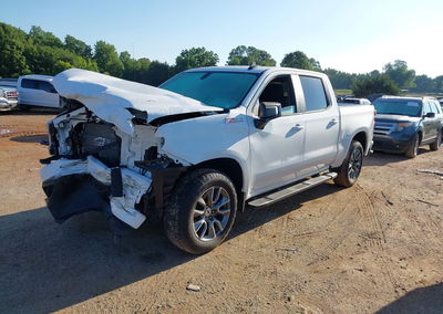2022 Chevrolet Silverado 1500 Ltd 4wd  Short Bed Rst, uszkodzenie: Przód, Iaai lot 45489142, zdjęcie 2 z 17