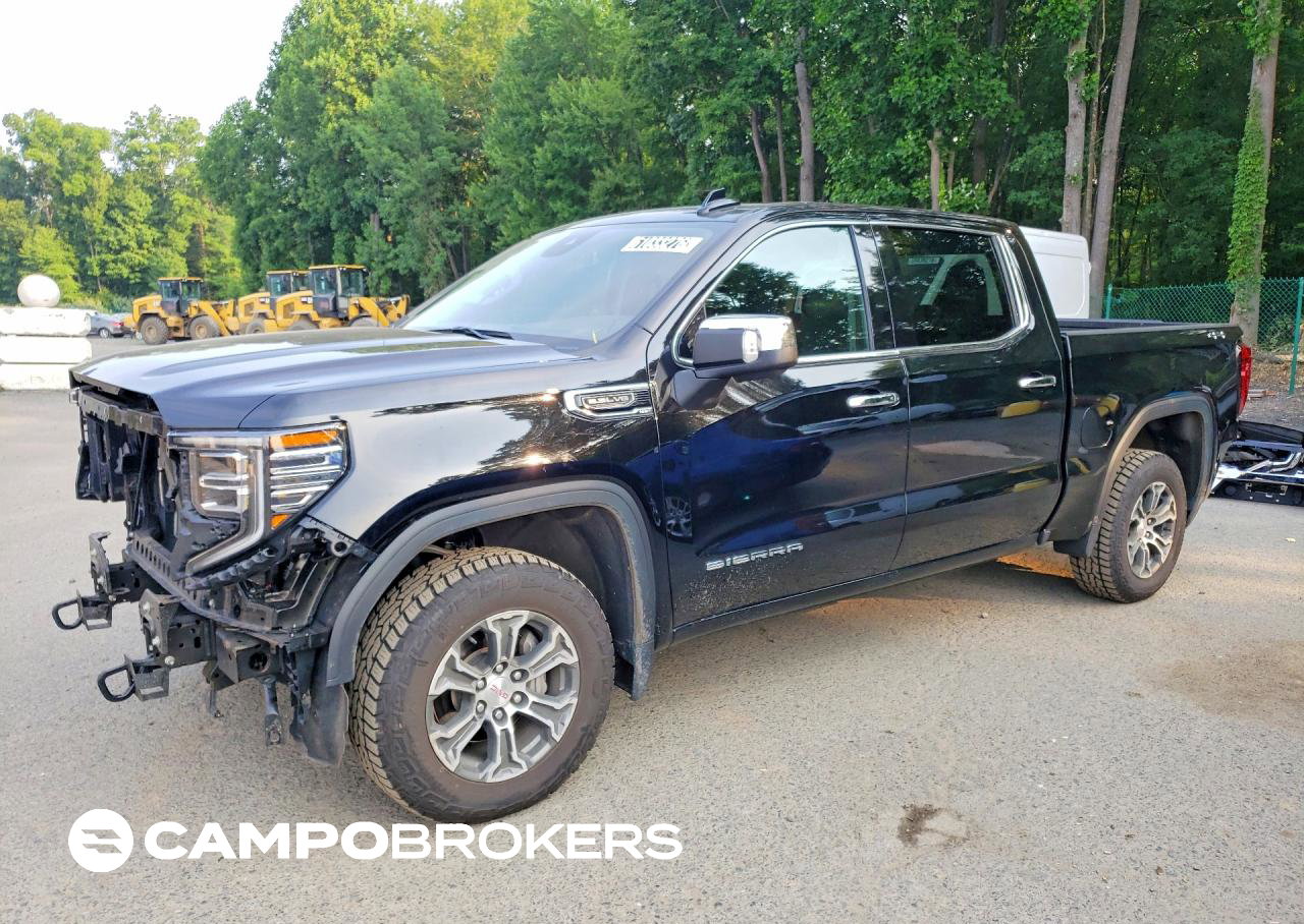 2025 Gmc Sierra K1500 Slt, пошкодження: Передня частина, Copart лот 61033276