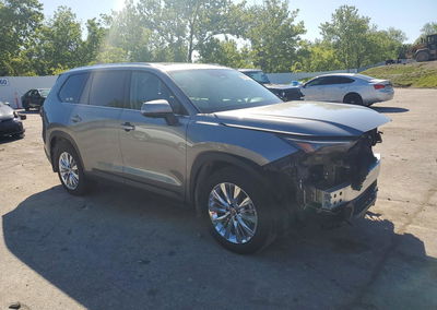 2026 Toyota Grand Highlander Platinum, Front End damage, Copart lot 51988706, photo 4 of 13