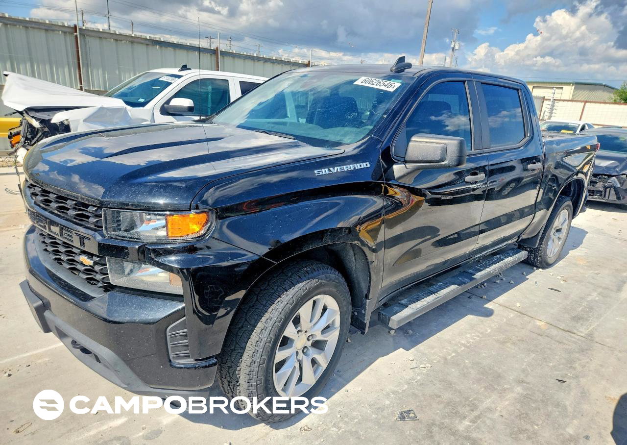2022 Chevrolet Silverado Ltd C1500 Custom, uszkodzenie: Zalanie, Copart lot 60626546