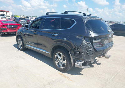 2022 Hyundai Santa Fe Sel, Rear damage, Iaai lot 45082615, photo 3 of 16