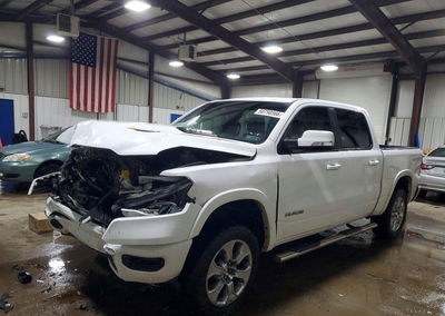 2021 Ram 1500 Laramie, daño Frontal, Copart lote 50790566