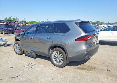 2026 Toyota Grand Highlander Platinum, Front End damage, Copart lot 51988706, photo 2 of 13