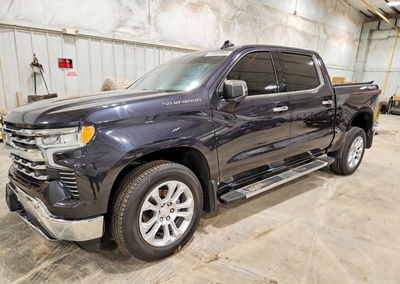 2022 Chevrolet Silverado K1500 Ltz, daño Frontal, Copart lote 53595906