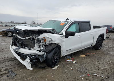 2020 Gmc Sierra K1500 Elevation, daño Frontal, Copart lote 39463424