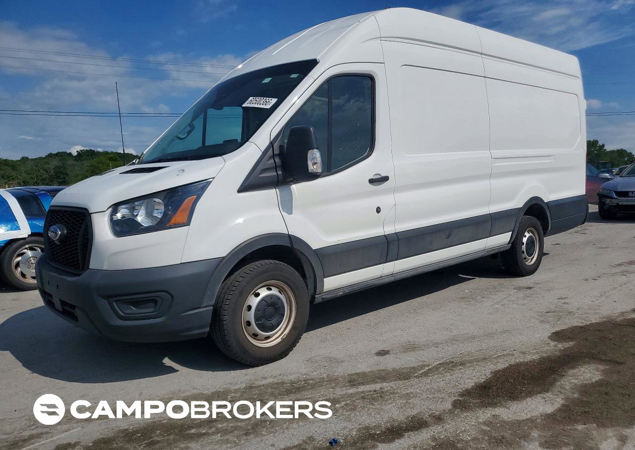 2021 Ford Transit 250 Delivery Van, daño Techo, Copart lote 60500366