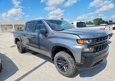 2021 Chevrolet Silverado K1500 Trail Boss Custom, uszkodzenie: Zalanie, Copart lot 59628176, zdjęcie 4 z 12