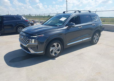 2022 Hyundai Santa Fe Sel, Rear damage, Iaai lot 45082615, photo 2 of 16