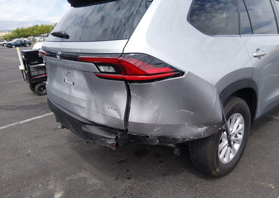 2025 Toyota Grand Highlander Xle, пошкодження: Задня частина, Iaai лот 44961174, фото 6 з 17
