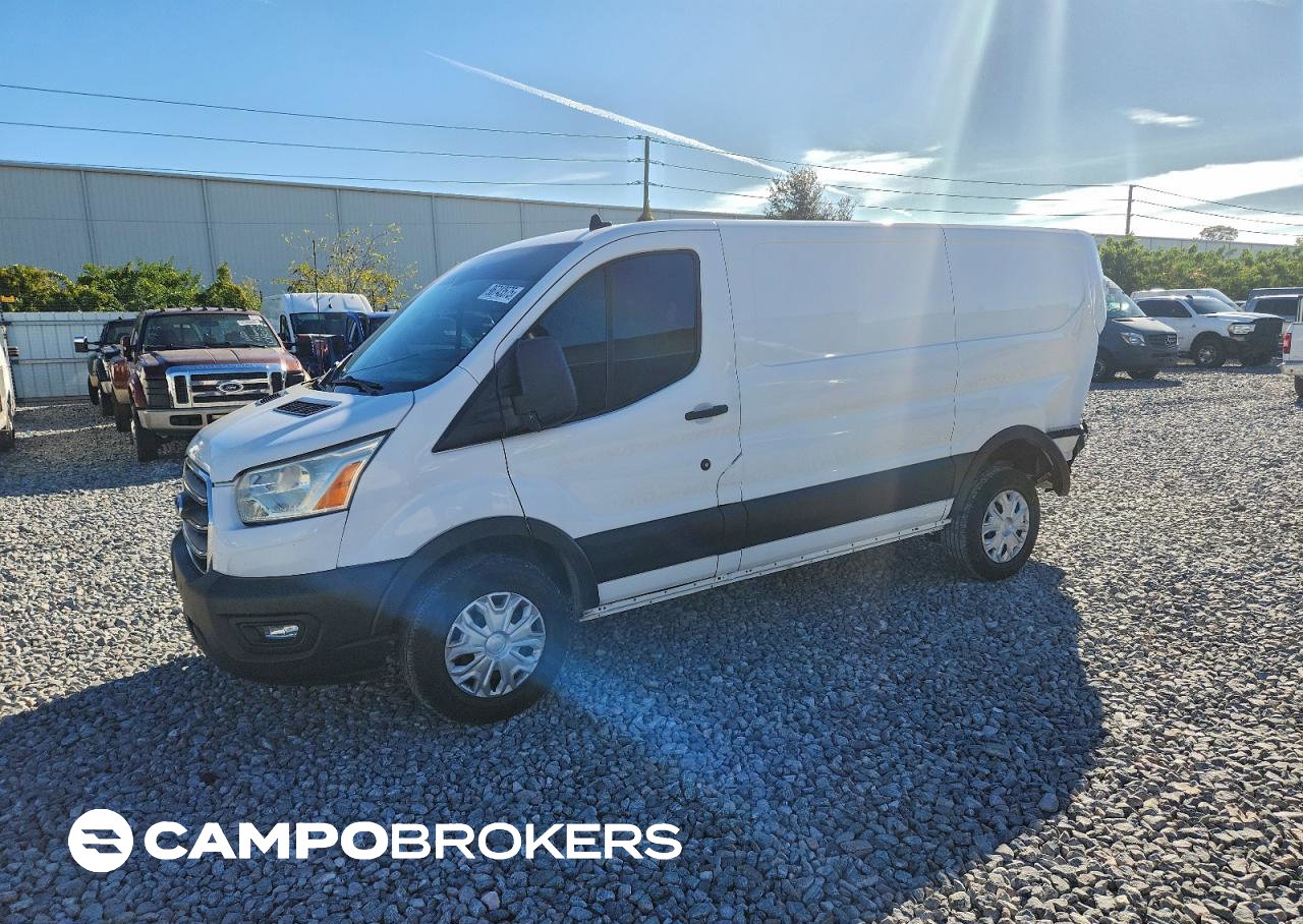 2020 Ford Transit Cargo Van T-, пошкодження: Бік, Copart лот 96743575