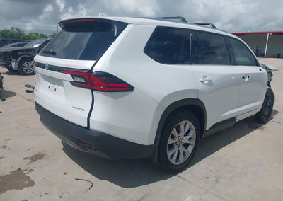 2026 Toyota Grand Highlander Hybrid Limited, uszkodzenie: Przód, Iaai lot 45256712, zdjęcie 4 z 16