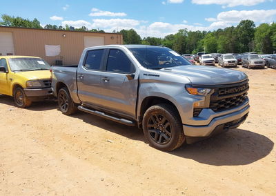 2025 Chevrolet Silverado 1500 4wd  Short Bed Custom, uszkodzenie: Left & Right Side, Iaai lot 45032873