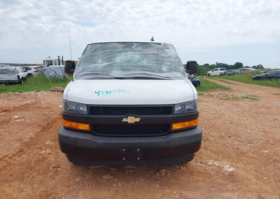 2020 Chevrolet Express Cargo Rwd 2500 Regular Wheelbase Wt, пошкодження: Град, Iaai лот 45318980, фото 11 з 15