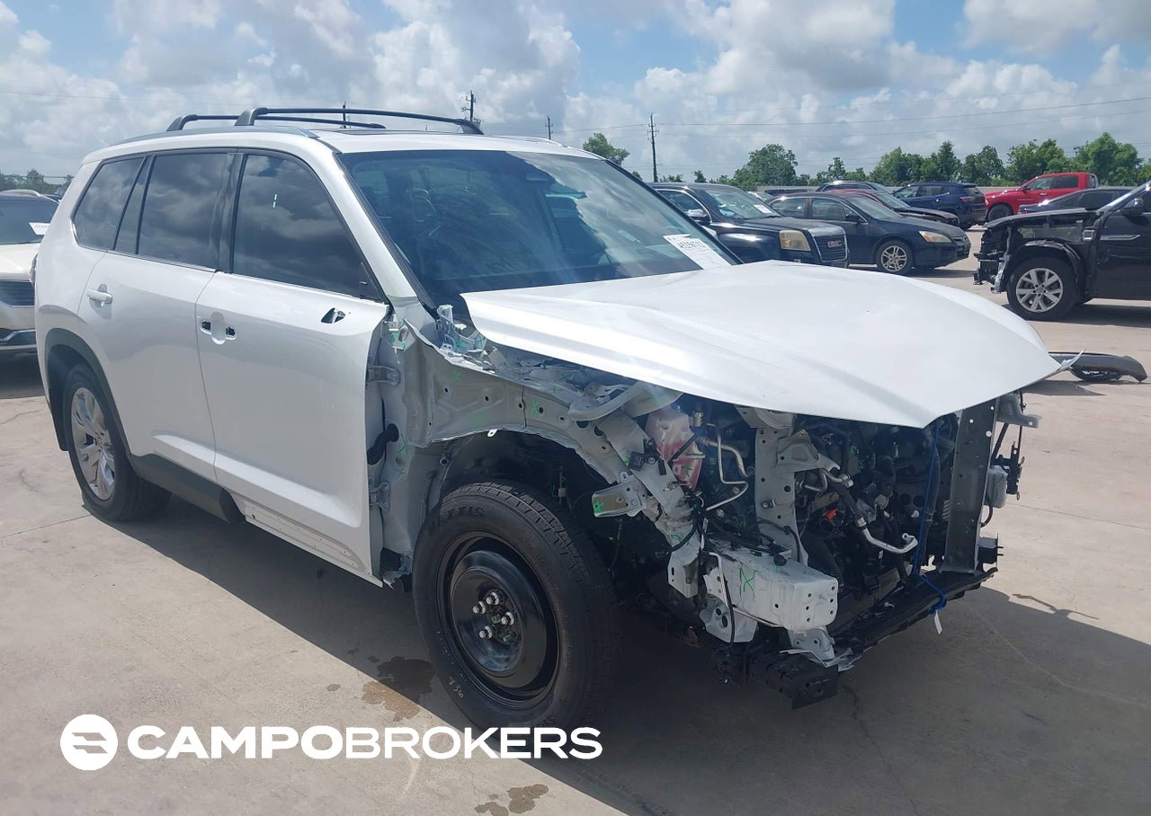 2026 Toyota Grand Highlander Hybrid Limited, uszkodzenie: Przód, Iaai lot 45256712