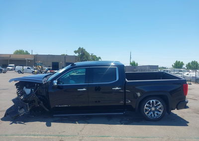 2024 Gmc Sierra 1500 4wd  Short Box Denali, daño Frontal izquierdo, Iaai lote 45394034, foto 14 de 16