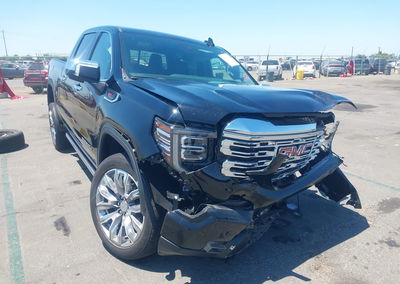 2024 Gmc Sierra 1500 4wd  Short Box Denali, daño Frontal izquierdo, Iaai lote 45394034
