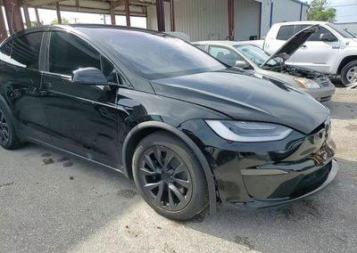 2022 Tesla Model X, Front End damage, Copart lot 54048846, photo 15 of 16