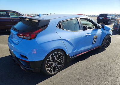 2020 Hyundai Veloster N Base, daño Frontal, Copart lote 61409976, foto 3 de 13