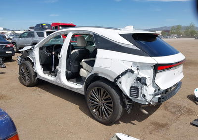 2023 Lexus Rx 350h Luxury, Left Side damage, Iaai lot 44590578, photo 3 of 18