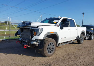 2025 Gmc Sierra 2500hd 4wd  Standard Bed At4, Front End damage, Iaai lot 45216298, photo 2 of 15