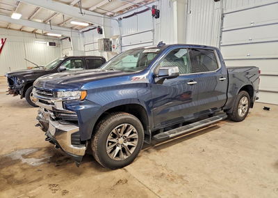 2020 Chevrolet Silverado K1500 Ltz, Front End damage, Copart lot 57814666