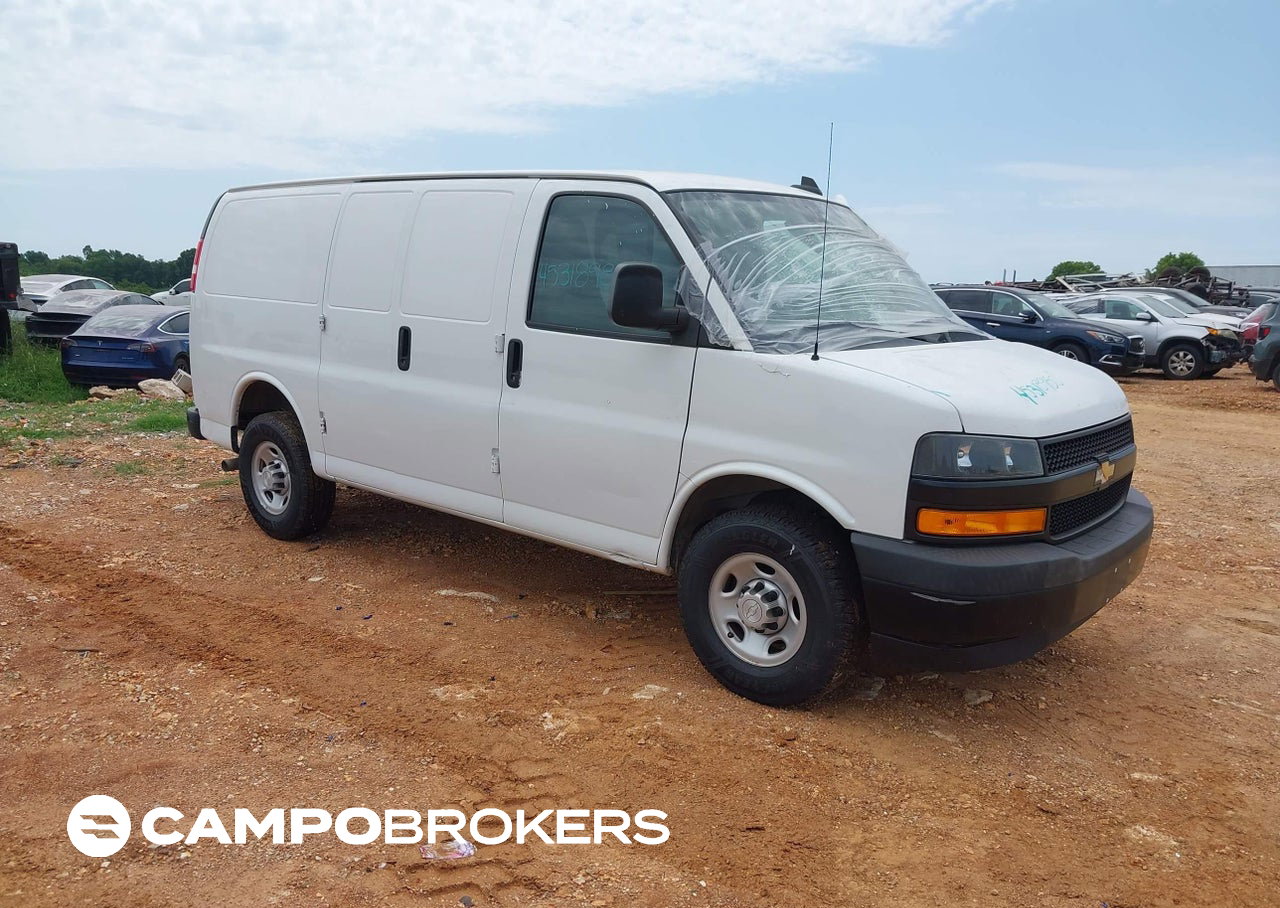 2020 Chevrolet Express Cargo Rwd 2500 Regular Wheelbase Wt, пошкодження: Град, Iaai лот 45318980