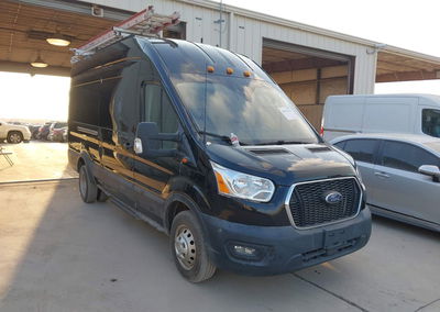 2021 Ford Transit-350 Cargo Van, Right Side damage, Iaai lot 43672733