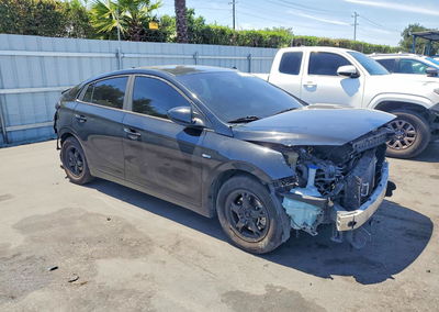 2019 Hyundai Ioniq Blue, uszkodzenie: Przód, Copart lot 55953406, zdjęcie 4 z 12