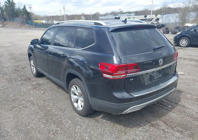 2019 Volkswagen Atlas 3.6l V6 Se W/technology, daño Lateral derecho, Iaai lote 44907917, foto 3 de 17