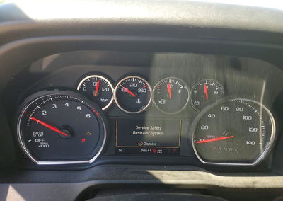 2021 Chevrolet Silverado K1500 Lt, daño Trasero, Copart lote 58370466, foto 9 de 12