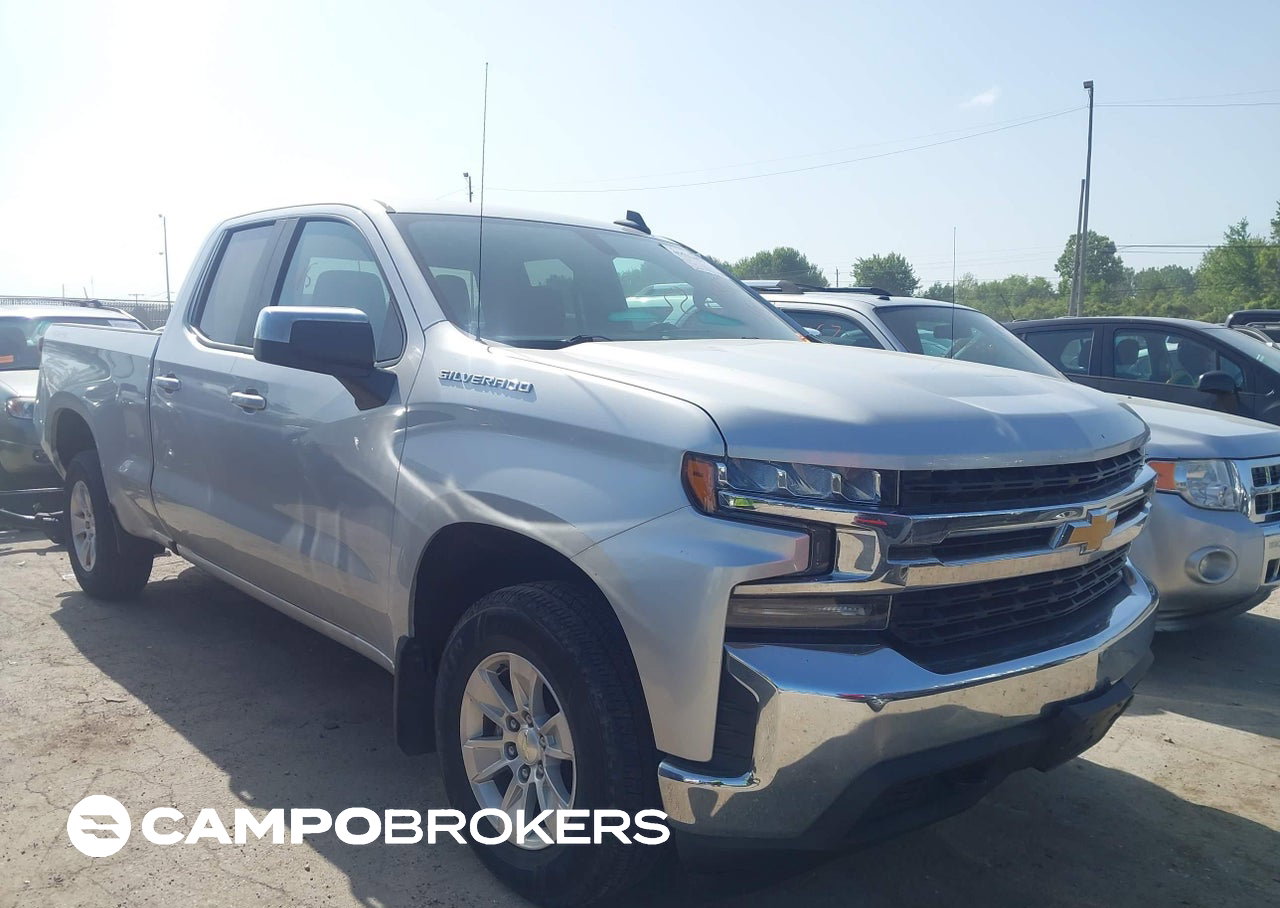 2019 Chevrolet Silverado 1500 Lt, daño Trasero, Iaai lote 45523450