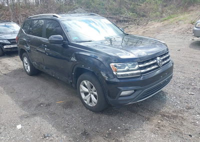 2019 Volkswagen Atlas 3.6l V6 Se W/technology, daño Lateral derecho, Iaai lote 44907917